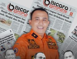 Kepala BPBD Provinsi Lampung, Rudy Syawal Sugiarto, SE., M.H Mengucapkan Selamat Atas Terbitnya Koran Bicara Lampung