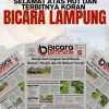 Kabid Pembangunan Jalan Dinas BMBK Lampung, Tri Susilowati Mengucapkan Selamat HUT dan Terbitnya Bicara Lampung