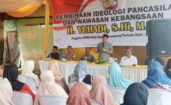 Ketua BK DPRD Bandar Lampung, Yuhadi Ingatkan Pentingnya Menjaga Pancasila