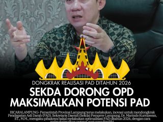 Dongkrak Realisasi PAD Ditahun 2026, Sekda Minta OPD Maksimalkan Potensi PAD