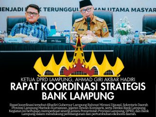 Ketua DPRD Provinsi Lampung Hadiri Rapat Koordinasi Strategis Bank Lampung
