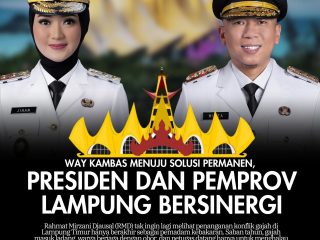 Way Kambas Menuju Solusi Permanen, Presiden Dan Pemprov Lampung Bersinergi