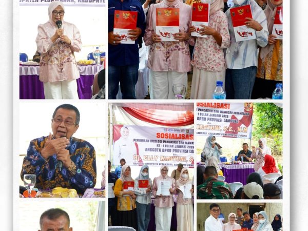 Sekretaris Komisi V DPRD Lampung, Elly Wahyuni Ingatkan Masyarakat Pentingnya Amalkan Nilai Pancasila