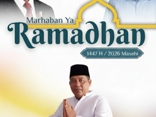 Ketua Fraksi Gerindra DPRD Lampung, Fahror Rozi Mengucapkan Marhaban Ya Ramadhan