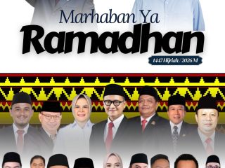 Fraksi Partai Gerindra DPRD Provinsi Lampung Mengucapkan Marhaban Ya Ramadhan 1447 Hijriah