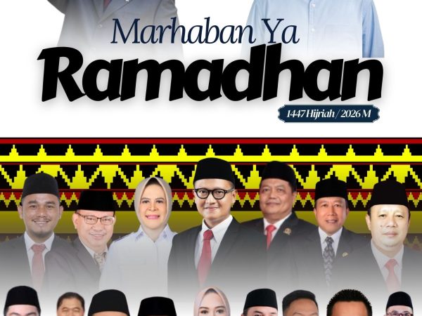 Fraksi Partai Gerindra DPRD Provinsi Lampung Mengucapkan Marhaban Ya Ramadhan 1447 Hijriah