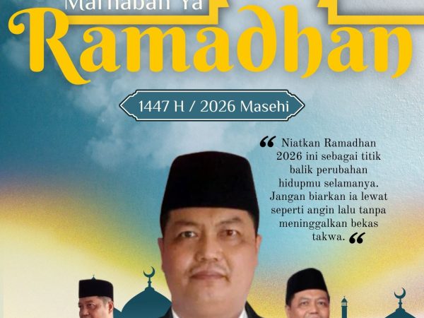 Ketua Fraksi Gerindra DPRD Lampung, Fahror Rozi Mengucapkan Marhaban Ya Ramadhan 1447 Hijriah