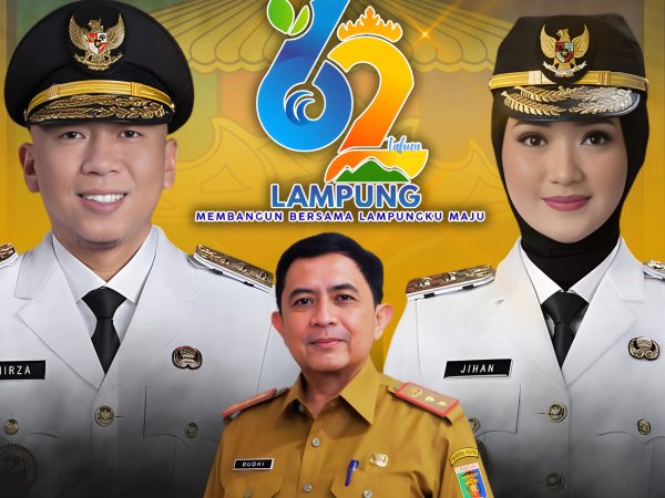 Kepala Dinas PSDA Pemprov Lampung, Budi Dharmawan Mengucapkan Selamat HUT Provinsi Lampung ke-62 Tahun