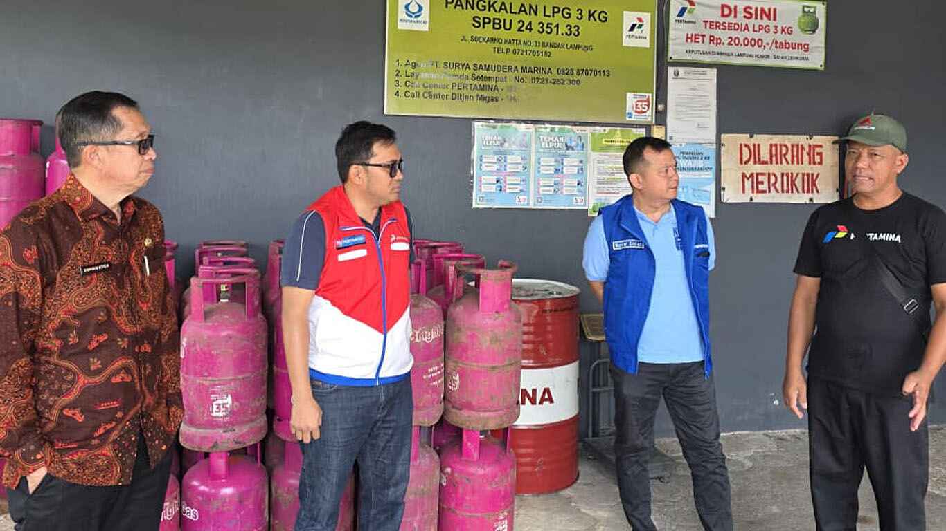 Pertamina Tambah Pasokan, LPG Lampung Tetap Aman