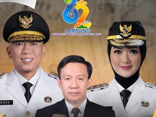 Sekretaris Daerah Pemprov Lampung, Marindo Kurniawan Mengucapkan Selamat HUT Provinsi Lampung ke-62 Tahun