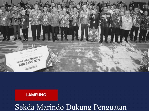 Sekda Marindo Dukung Penguatan Bank Lampung Lewat Sinergi Nasional
