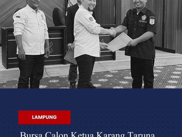 Bursa Calon Ketua Karang Taruna Lampung Memanas, Empat Nama Kuat Mengemuka
