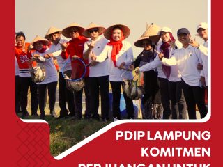 PDIP Lampung Perjuangan Untuk Kedaulatan Pangan