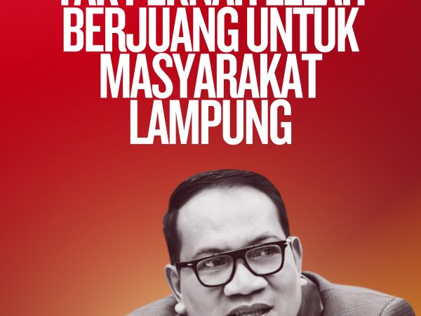 Bertarung Lintas Sektor, Aprozi Alam Tak Pernah Lelah Berjuang untuk Masyarakat Lampung