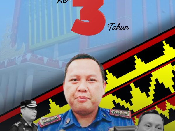 Kepala Dinas Damkarmat Pemkot Bandar Lampung Antoni Irawan, Mengucapkan Selamat HUT Bicara Lampung Ke-3 Tahun